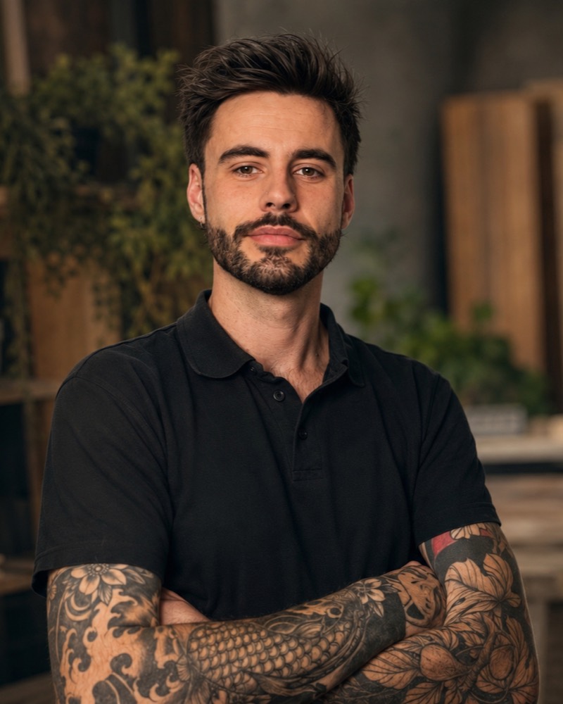Alexandre Mottier, cofondateur de Bureau A|A, architecte et menuisier